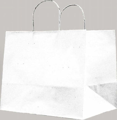 Shopper in carta - maniglie cordino - 32x20x33 cm - bianco - conf. 25 sacchetti Casa e cucina/Hobby creativi/Articoli per confezioni regalo/Sacchetti da regalo Eurocartuccia - Pavullo, Commerciovirtuoso.it