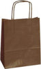 Shopper in carta - maniglie cordino - marrone - 45 x 15 x 50 cm - conf. 25 shoppers Casa e cucina/Hobby creativi/Articoli per confezioni regalo/Sacchetti da regalo Eurocartuccia - Pavullo, Commerciovirtuoso.it