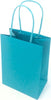 Shopper in carta - maniglie cordino - turchese - 26 x 11 x 34 5 cm - conf. 25 shoppers Casa e cucina/Hobby creativi/Articoli per confezioni regalo/Sacchetti da regalo Eurocartuccia - Pavullo, Commerciovirtuoso.it