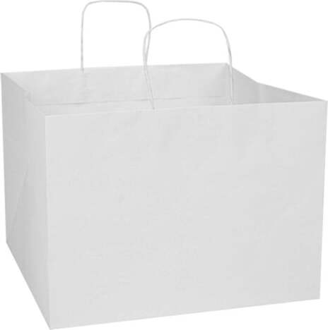 Shopper Surf Maxi - 34x34x25 cm - carta kraft - bianco - Mainetti Bags - conf. 15 pezzi Casa e cucina/Hobby creativi/Articoli per confezioni regalo/Sacchetti da regalo Eurocartuccia - Pavullo, Commerciovirtuoso.it