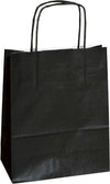 Shoppers in carta - maniglie cordino - nero - 14 x 9 x 20cm - conf. 25 shoppers Casa e cucina/Hobby creativi/Articoli per confezioni regalo/Sacchetti da regalo Eurocartuccia - Pavullo, Commerciovirtuoso.it