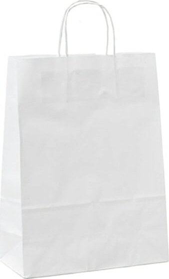 Shoppers in carta - maniglie in cordino - 36 x 12 x 41 cm - bianco neutro - Mainetti Bags - conf. 25 pezzi Commercio Industria e Scienza/Forniture per imballaggio e spedizione/Scatole buste e tubi per spedizione/Buste per spedizione/Buste commerciali Eurocartuccia - Pavullo, Commerciovirtuoso.it