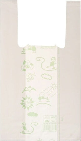 Shoppers Mini - 22x40 cm - mater-bi - bianco - scatola 500 pezzi Commercio Industria e Scienza/Forniture per imballaggio e spedizione/Scatole buste e tubi per spedizione/Buste per spedizione/Buste commerciali Eurocartuccia - Pavullo, Commerciovirtuoso.it