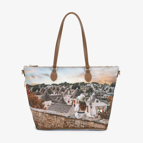 Shopping Donna Ynot? yes397f5 - Romantic Trulli / Taglia Unica - borse shopping