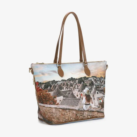 Shopping Donna Ynot? yes397f5 - Romantic Trulli / Taglia Unica - borse shopping