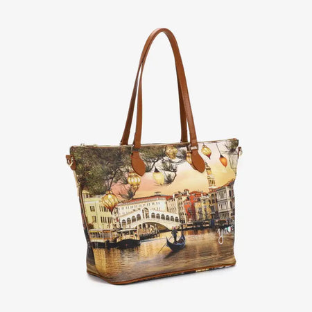 Shopping Donna Ynot? yes397f5-venice - Christmas Venice / Taglia Unica - borse shopping