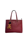 Shopping Janine Donna Pash Bag 16166-lik-w4b - Bordeaux / Taglia Unica - borse shopping