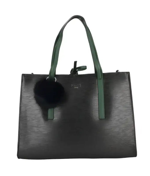 Shopping Kyra - Nero/Verde / Taglia Unica - borse shopping