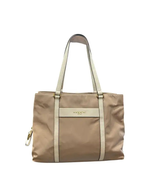 Shopping Liberty Donna Nannini 17376 Nero - Beige / Taglia Unica - borse shopping