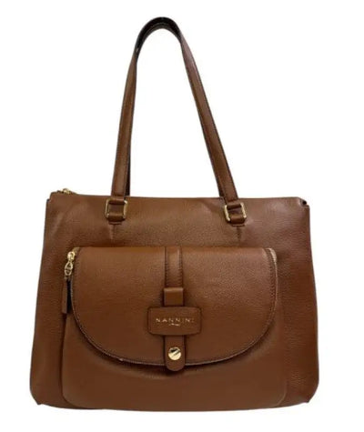 Shopping Penelope Donna Nannini 18418 Cuoio - Marrone / Taglia Unica - borse shopping