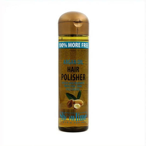 Showtime Argan Oil Hair Polisher 250ml Olio per Capelli Terapia Intensiva per Capelli Fragili