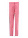 Lardini Pantalone Rosa in Cotone da donna