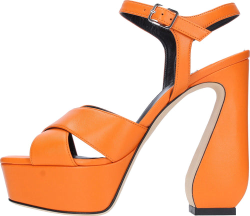 SI-ROSSI-Sandali-Arancio-da-donna