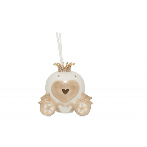 Profumatore Harmony Carrozza  Porcellana Matrimonio