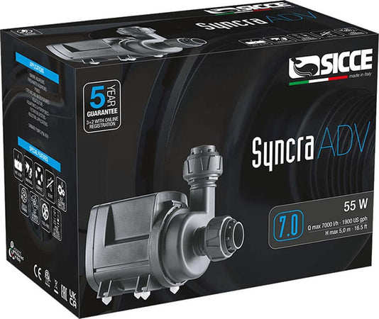 Sicce Pompa Multifunzione Syncra Adv 7.0 Da 7000 Litri Ora Cavo 3 Metri Fai da te/Tubature grezze/Pompe acqua e accessori/Pompe spruzzatrici Ogomondo - Martina Franca, Commerciovirtuoso.it
