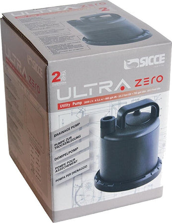 Sicce Pompa Multifunzione Ultra Zero per Drenaggio da 3000 Litri Ora Giardino e giardinaggio/Decorazioni per il giardino/Stagni e giardini acquatici/Pompe/Filtri per pompe Ogomondo - Martina Franca, Commerciovirtuoso.it