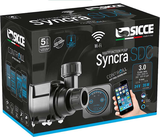 Sicce Syncra SDC 3.0 Pompa Multifunzione Controller Wi-Fi da 3000 Litri/h Prodotti per animali domestici/Pesci e animali d'acqua/Pompe e filtri/Pompe d'acqua Ogomondo - Martina Franca, Commerciovirtuoso.it