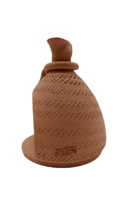 Ceramica realizzata Interamente a Mano con Terracotta di Sicilia, Pezzo Grezzo da Dipingere