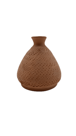 Ceramica realizzata Interamente a Mano con Terracotta di Sicilia, Pezzo Grezzo da Dipingere