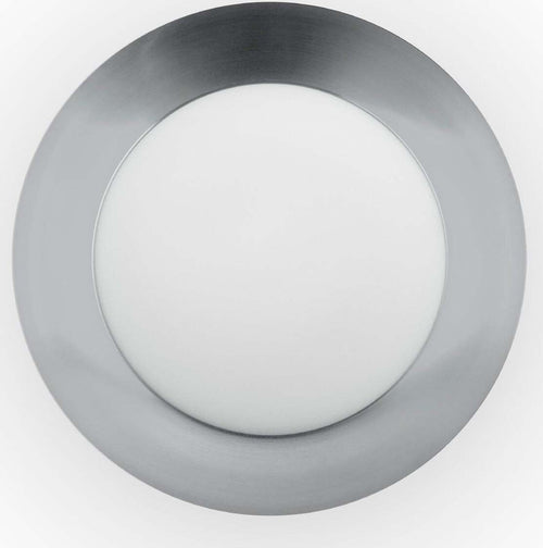 SIDE 450 Plafoniera bianca e nichel 17W Illuminazione/Illuminazione per interni/Lampadari lampade a sospensione e plafoniere/Plafoniere Led Mall Home - Napoli, Commerciovirtuoso.it