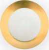 SIDE 450 Plafoniera nera e oro 17W Illuminazione/Illuminazione per interni/Lampadari lampade a sospensione e plafoniere/Plafoniere Led Mall Home - Napoli, Commerciovirtuoso.it