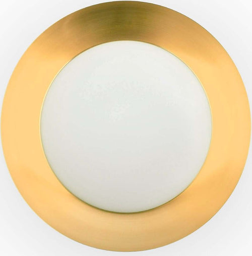 SIDE 450 Plafoniera nera e oro 17W Illuminazione/Illuminazione per interni/Lampadari lampade a sospensione e plafoniere/Plafoniere Led Mall Home - Napoli, Commerciovirtuoso.it