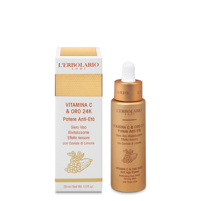Siero Viso Vitamina C & Oro 24K L'Erbolario