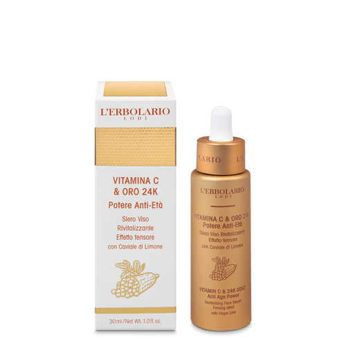 Siero Viso Vitamina C & Oro 24K L'Erbolario