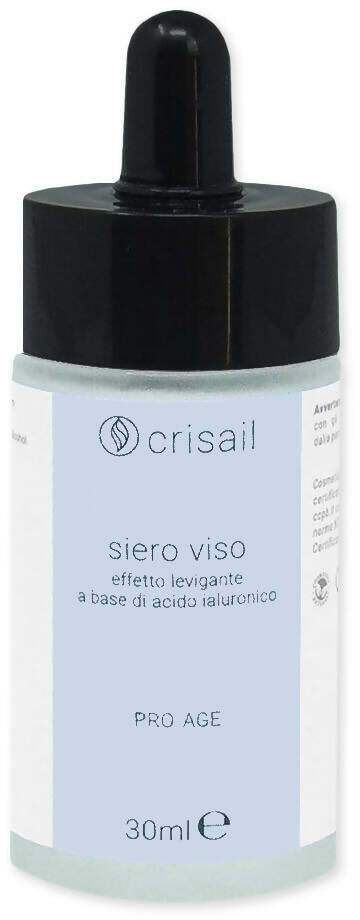 Siero Viso Acido Ialuronico 30 Ml Crisail Siero Rimpolpante Viso Facile Assorbimento