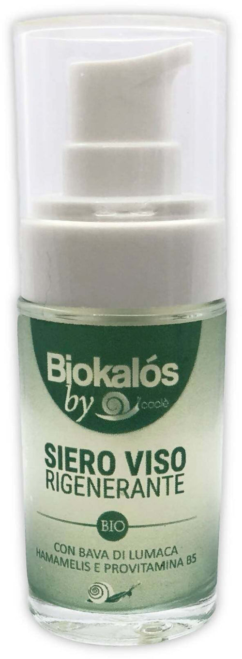 Siero Viso Bava Di Lumaca Helix 50ml Siero Anti Età Effetto Filler Riduce le Macchie per Pelli Mature Anti Rughe Biokalos By Coclè
