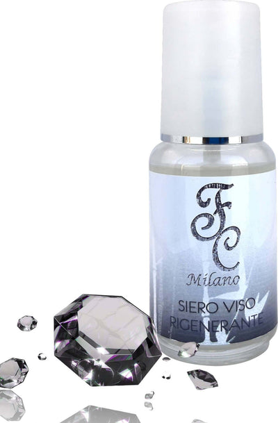 Siero Viso Rigenerante Con Acido Ialuronico E Bava Di Lumaca 50 Ml Made in Italy Siero Idratante Da Giorno Nutritiva, Rigenerante, Esfoliante Fc Milano