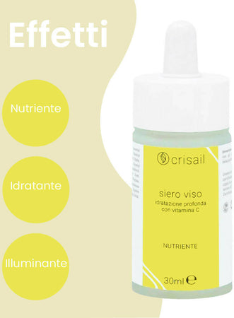 Siero Viso Vitamina C 30 Ml Crisail Siero Viso Donna Con Vitamina C E Vitamina E