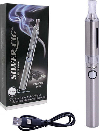 Sigaretta Elettronica Ricaricabile Silver Svapo Serbatoio 1,7ml Batteria 650 Mah Articoli per Fumatori Trade Shop italia - Napoli, Commerciovirtuoso.it