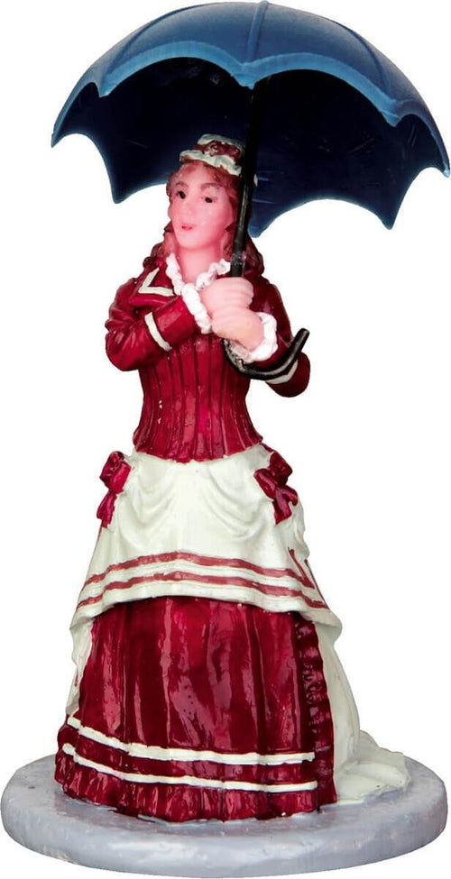 Signorina elegante, personaggio per villaggio di Natale in poliresina Casa e cucina/Decorazioni per interni/Addobbi e decorazioni per ricorrenze/Decorazioni natalizie/Oggettistica MagiediNatale.it - Altamura, Commerciovirtuoso.it