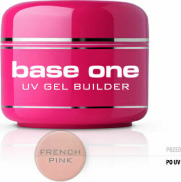 SILCARE-GEL-COSTRUTTORE-BASE-ONE-FRENCH-PINK-DENSO-ROSA-LATTIGGINOSO-UNGHIE-50gr