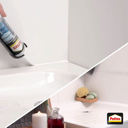 Silicone a rapida polimerizzazione ideale per bagni 300 ml trasparente Fai da te/Ferramenta/Adesivi e sigillanti/Silicone La Zappa - Altamura, Commerciovirtuoso.it