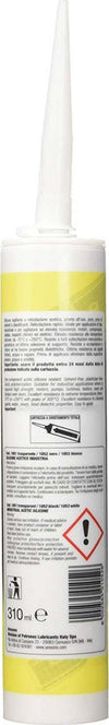 Silicone acetico per alte temperature 'SIL 400' nero 310 ml Fai da te/Ferramenta/Adesivi e sigillanti/Silicone La Zappa - Altamura, Commerciovirtuoso.it