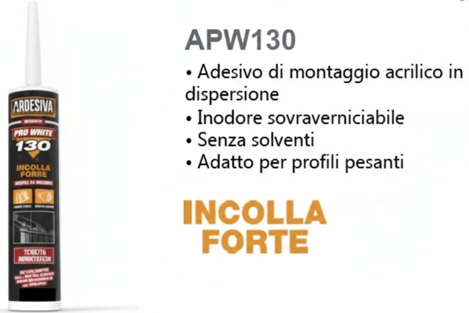 Silicone acrilico bianco verniciabile per incollaggio di profili con presa forte Fai da te/Ferramenta/Adesivi e sigillanti/Silicone Led Mall Home - Napoli, Commerciovirtuoso.it