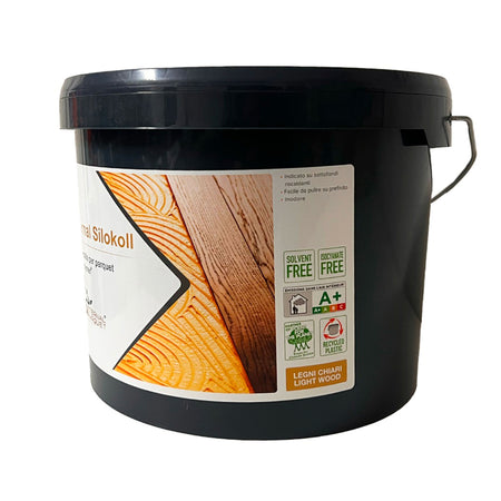 ETERNAL SILOKOLL 15kg - Colla SILANICA monocomponente per tutti i parquet, sottofondi riscaldati, bioedilizia. di ETERNAL PARQUET - Eternal Parquet