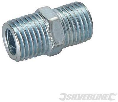 Silverline Raccordo doppio per linee d'aria 2 p.zi per compressori