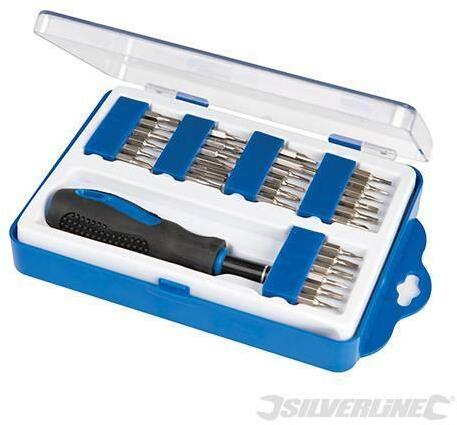 Silverline Set di punte per cacciavite assortite 31 p.zi