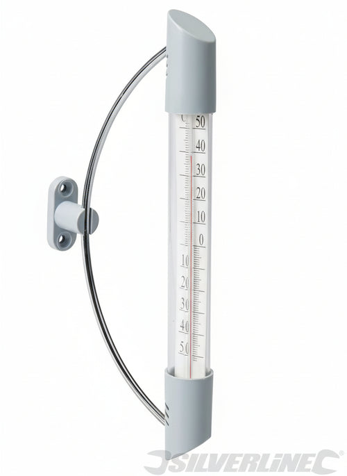 Silverline termometro con supporto in acciaio 250 x 60 x 10 mm Prezzo