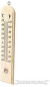 Silverline termometro legno duro 250 x 60 x 10 mm Prezzo