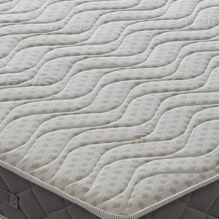 Materasso in Memory Foam 11 zone di comfort Rivestimento Silver Safe