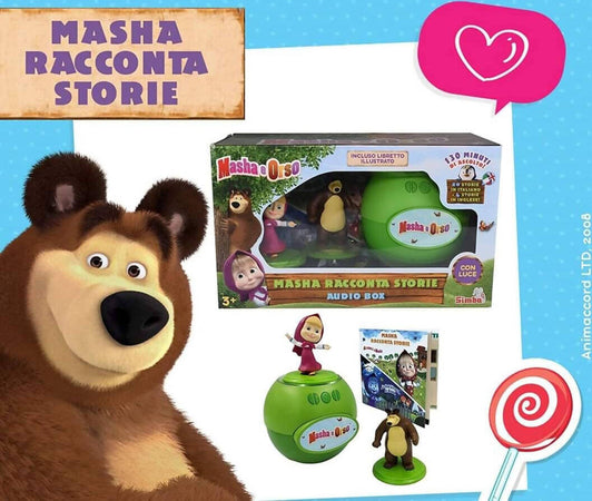 Simba Masha Racconta Storie, 7101100076, + 3 Anni, 20 Storie Originali Tratte da “I racconti Masha” e “Le storie di paura di Masha” Giochi e giocattoli/Elettronica per bambini/Giochi elettronici Cartoleria Deja Vu - Crotone, Commerciovirtuoso.it