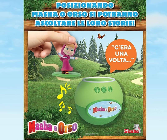 Simba Masha Racconta Storie, 7101100076, + 3 Anni, 20 Storie Originali Tratte da “I racconti Masha” e “Le storie di paura di Masha” Giochi e giocattoli/Elettronica per bambini/Giochi elettronici Cartoleria Deja Vu - Crotone, Commerciovirtuoso.it