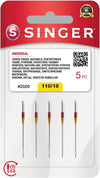 Singer Universal Ago 2020 110/18 ago Metallo Argento 7 x 0,03 x 4 cm