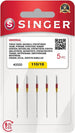 Singer Universal Ago 2020 110/18 ago Metallo Argento 7 x 0,03 x 4 cm
