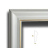 4 barre intere PRETAGLIATE AD ANGOLO per Bugna Boiserie in polimeri linea GOLD (filo oro) bianco Avorio 9010 varie dimensioni - Eternal Parquet