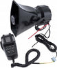 Sirena-Centralina-7-Canali-100w-Waterproof-Allarme-Microfono-Megafono-Auto-12v
